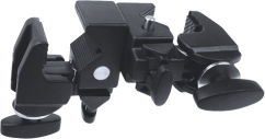 Kupo KCP-720B Double Convi Clamp - Black