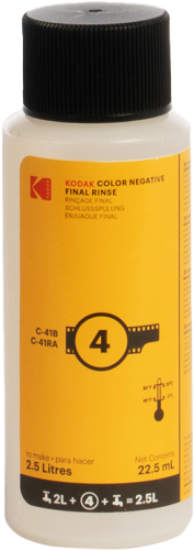 Kodak Color Negative C-41 Film processing Kit 2,5 L
