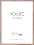 Focus Soul Walnut veneer 40x50 Plexi