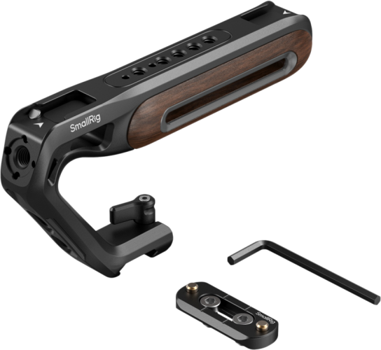 SmallRig 5251 Wooden Top Handle s NATO svorkou