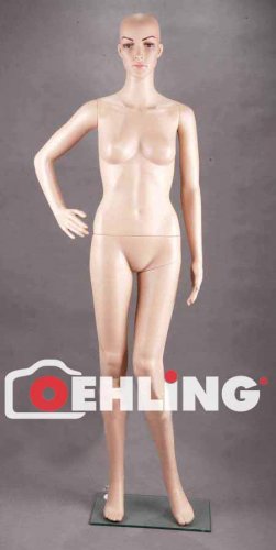 Figurine "Woman", white skin color, height 175 cm