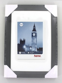 LONDON, fotografia 10x15 cm, rám 15x20 cm, sivý