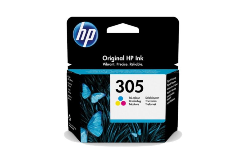 Inkoust HP 305, tříbarevná inkoustová kazeta, 3YM60AE