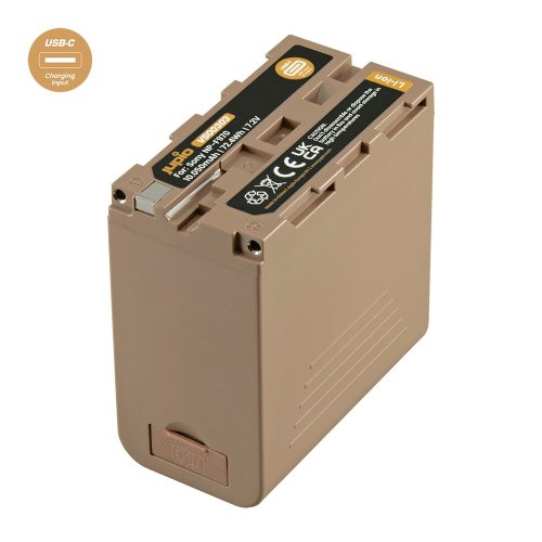 Baterie Jupio NP-F970 ULTRA C 10050mAh s USB-C vstupem pro nabíjení