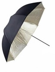 Falcon Eyes UR-48SL odrazný deštník 100cm (sluneční/černá)