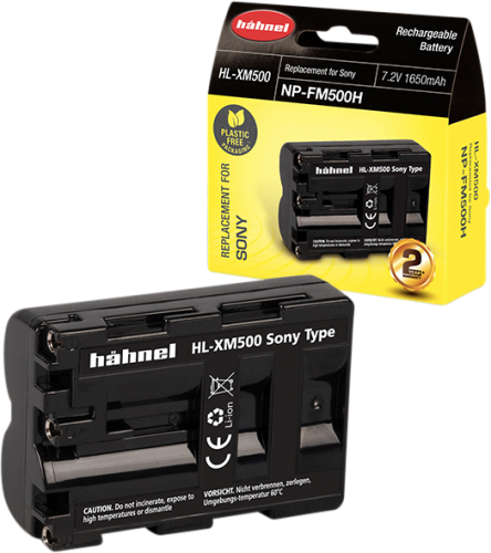 Hähnel HL-XM500, Sony NP-FM500h, 1640 mAh, 7.2V