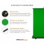 Walimex pro Roll-up pozadí 155x200cm zelené
