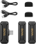 Boya BY-WM3T2-U2 - 2.4G Mini Wireless Microphone - for USB Type-C devices 1+2