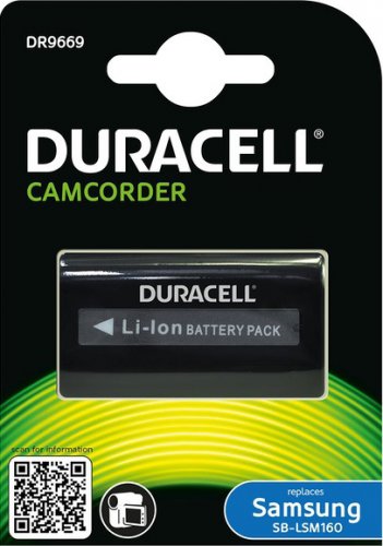 Duracell DR9669, Samsung SB-LSM160, 7.4V, 1500 mAh