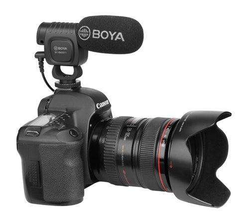 BOYA BY-BM3011 Kompaktes Kondensatormikrofon für DSLRs und Smartphone BOYA BY-BM3011 Kompaktes Kondensatormikrofon für DSLRs und Smartphone