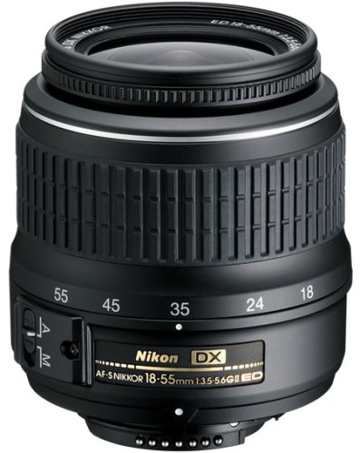 Nikon AF-S DX 18-55mm f/3,5-5,6 II G ED NIKKOR černý