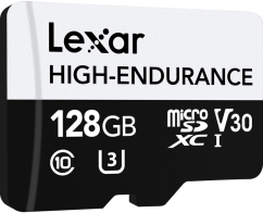 Lexar microSDXC High-Endurance UHS-I/U3/10 R100/W45 (V30) 128GB