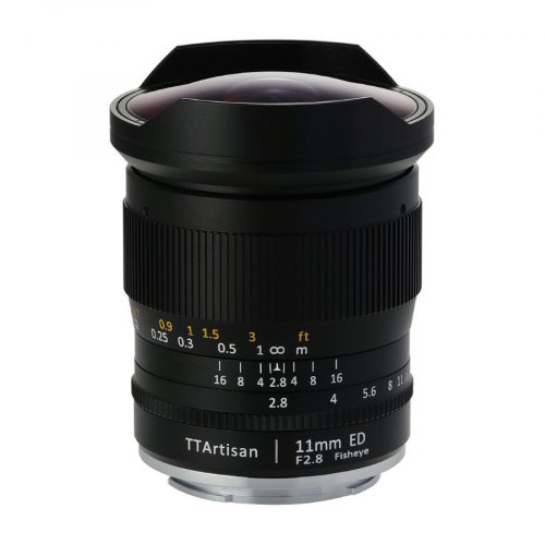 TTArtisan 11mm f/2,8 Fisheye Full Frame für Canon RF