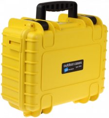 B&W Outdoor Case 3000, kufr s přepážkami žlutý