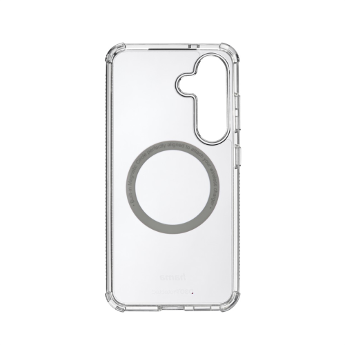 Hama Extreme Protect, kryt pro Samsung Galaxy S25+, magnetický, D3O®, nežloutnoucí, průhledný