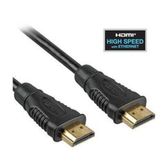 Ethernetový kabel HDMI 1.4 na HDMI (M), pozlacené konektory, 2 m