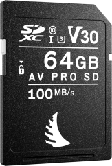Angelbird SD AV PRO SDXC, SD 6.1, UHS-I, R100/W52 (V30) 64GB