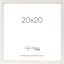 Focus Rock White 20x20