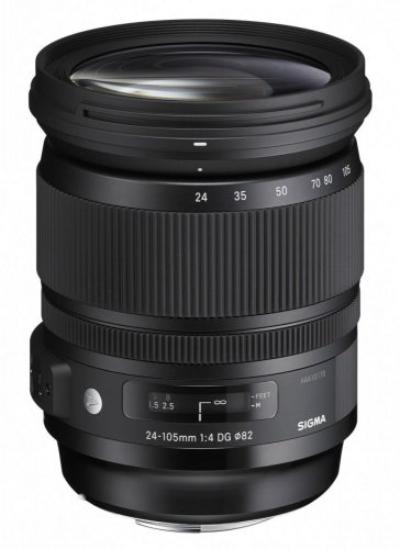 Sigma 24-105mm f/4 DG OS HSM Art Objektiv für Nikon F + UV filtr