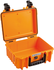 B&W Outdoor Case 3000, prázdný kufr oranžový