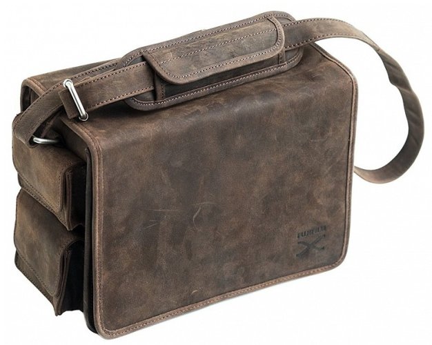 Fujifilm LC-X Premium leather case brown