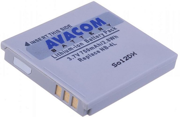 Avacom Ersatz für Canon NB-4L
