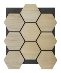 Akustický panel G21 81,5x66,5x2,1 cm plástov, prírodný dub