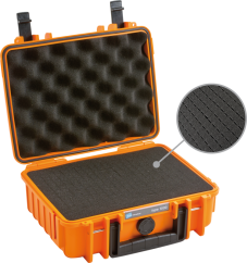 B&W Outdoor Cases BW Outdoor Cases Type 1000 / Orange (pre-cut foam)