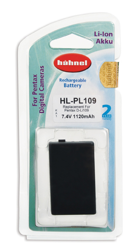 Hähnel HL-PL109, Pentax D-Li109, 1120mAh, 7.4V, 8.3Wh