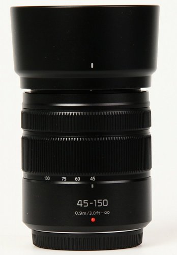 Panasonic Lumix G Vario 45-150mm f/4-5.6 ASPH MEGA O.I.S. Lens Black