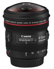 Canon EF 8-15mm f/4L Fisheye USM Objektiv