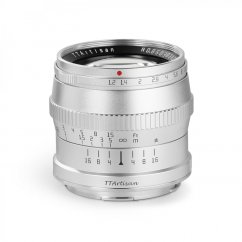 TTArtisan 50mm f/1.2 (APS-C) strieborný pre Panasonic L/Leica L