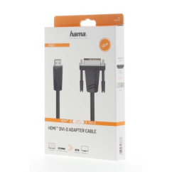 Hama kábel HDMI - DVI 1,5 m