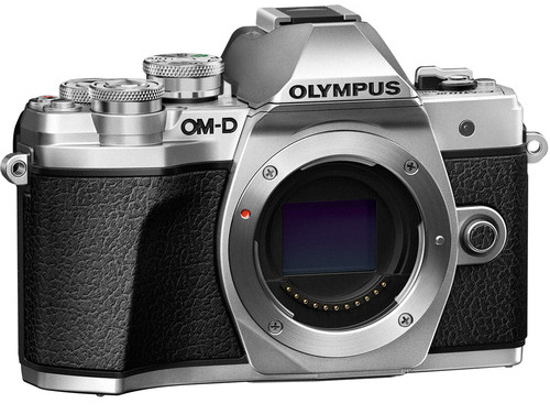 Olympus E-M10 Mark III + 14-42 EZ + 40-150 R Pancake double zoom kit stříbrný
