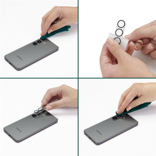 Hama Cam Protect, ochranné sklo na fotoaparát pro Samsung Galaxy S25 Edge, průhledné