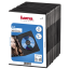 Hama Slim, obal na 1 DVD, s fóliou, čierny, balenie 25 ks (cena za balenie)
