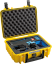 B&W Outdoor Cases BW Outdoor Case Type 1000 for GoPro Hero 12 (fits even GoPro Hero 9/10/11), Yellow