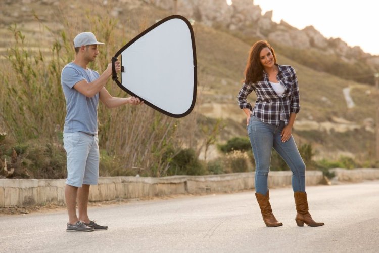 Lastolite Trigrip odrazná plocha 75cm měkké slunce/měkce stříbrný