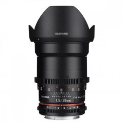 Samyang 35mm T1,5 VDSLR AS UMC II pre Nikon F