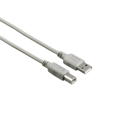 Kabel Hama USB 2.0 typ A-B, 3 m, rozbalený
