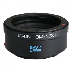 Kipon Baveyes adaptér z Olympus OM objektívu na Sony E telo (0,7x) verzia II