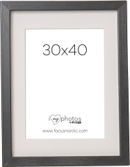 Focus Vivaldi Black 30x40