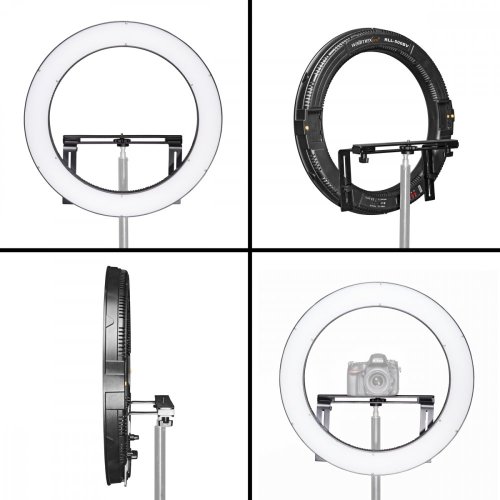 Walimex pro LED Ring Light 500 Bi Color RLL-500BV with Light Stand