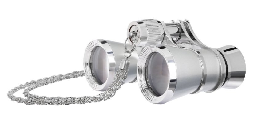 Divadelní kukátko Levenhuk Broadway 325B stříbrné