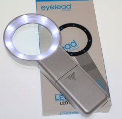 Eyelead osvětlená kruhová lupa L 5x (8x LED)