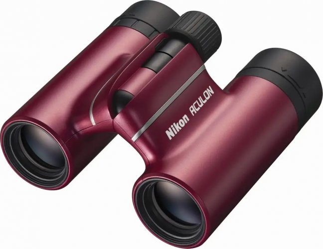Nikon 8x21 CF Aculon T02 kompaktné ďalekohľad (červený)