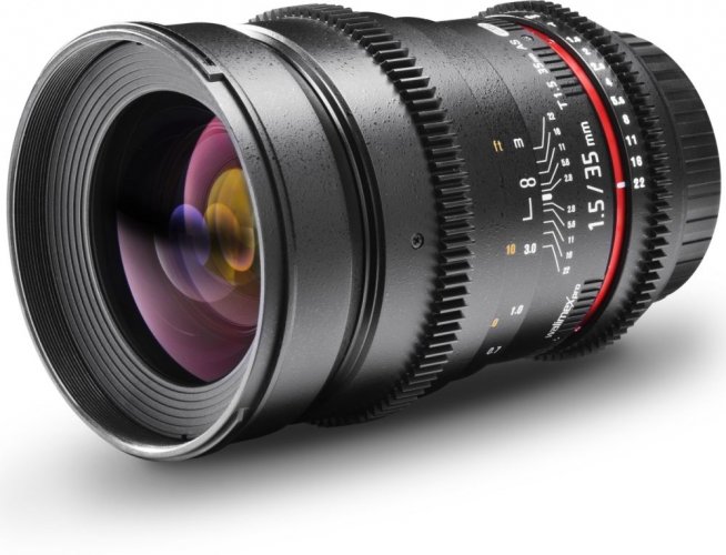 Walimex pro 35mm T1.5 Video DSLR Lens for MFT