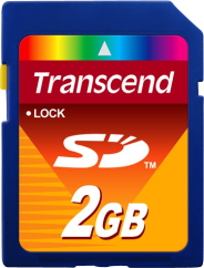 Transcend Secure Digital SD 45X 2GB