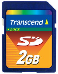 Transcend Secure Digital SD 45X 2GB