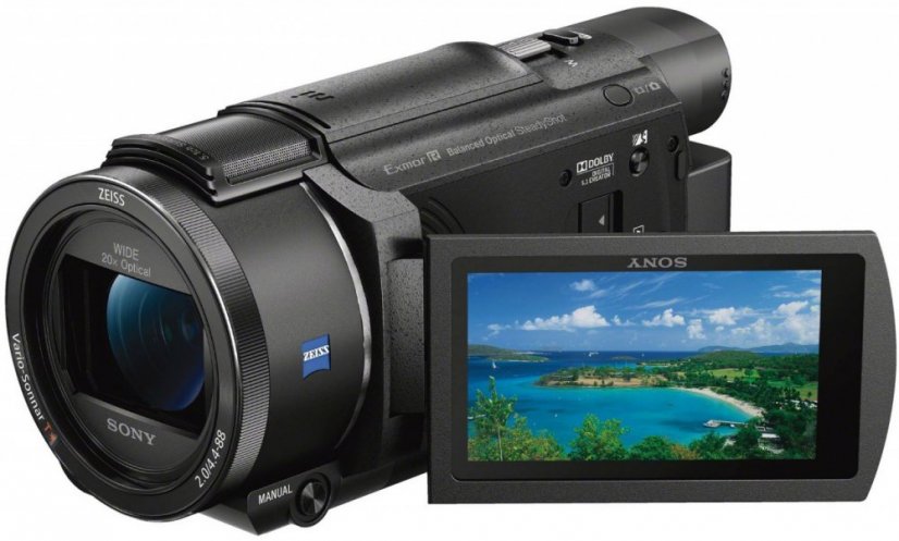 Sony FDR-AX53 4K Handycam mit Exmor R CMOS-Sensor